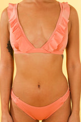 Blush Frill Bikini Set