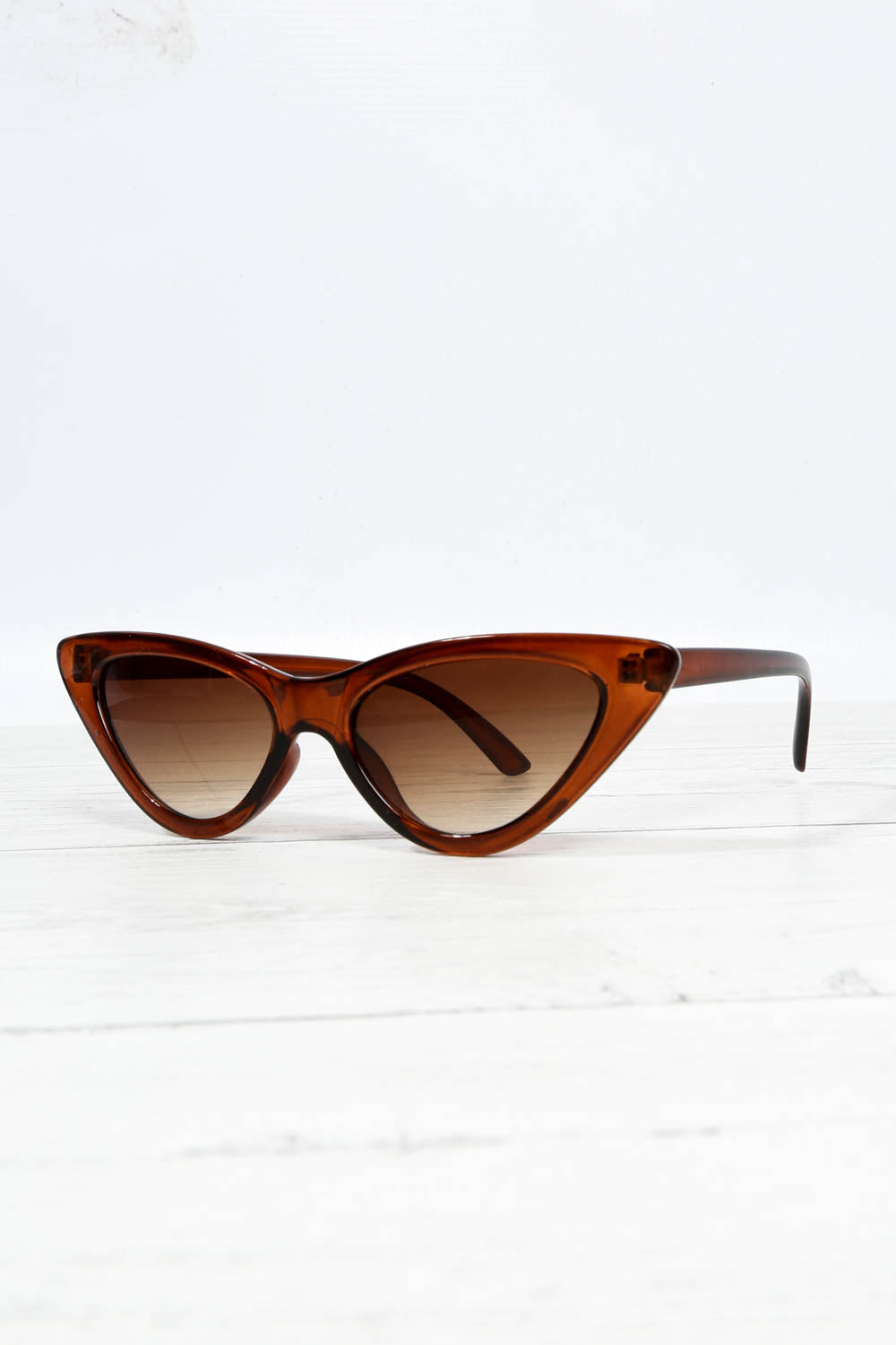 Brown Cat Eye Sunglasses