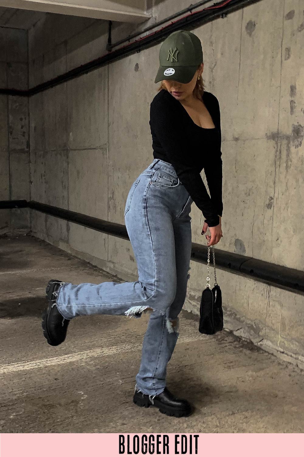 Chelsea Blue '90s Full Length Jeans
