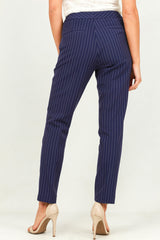 Royal Blue Tailored Pinstripe Trouser