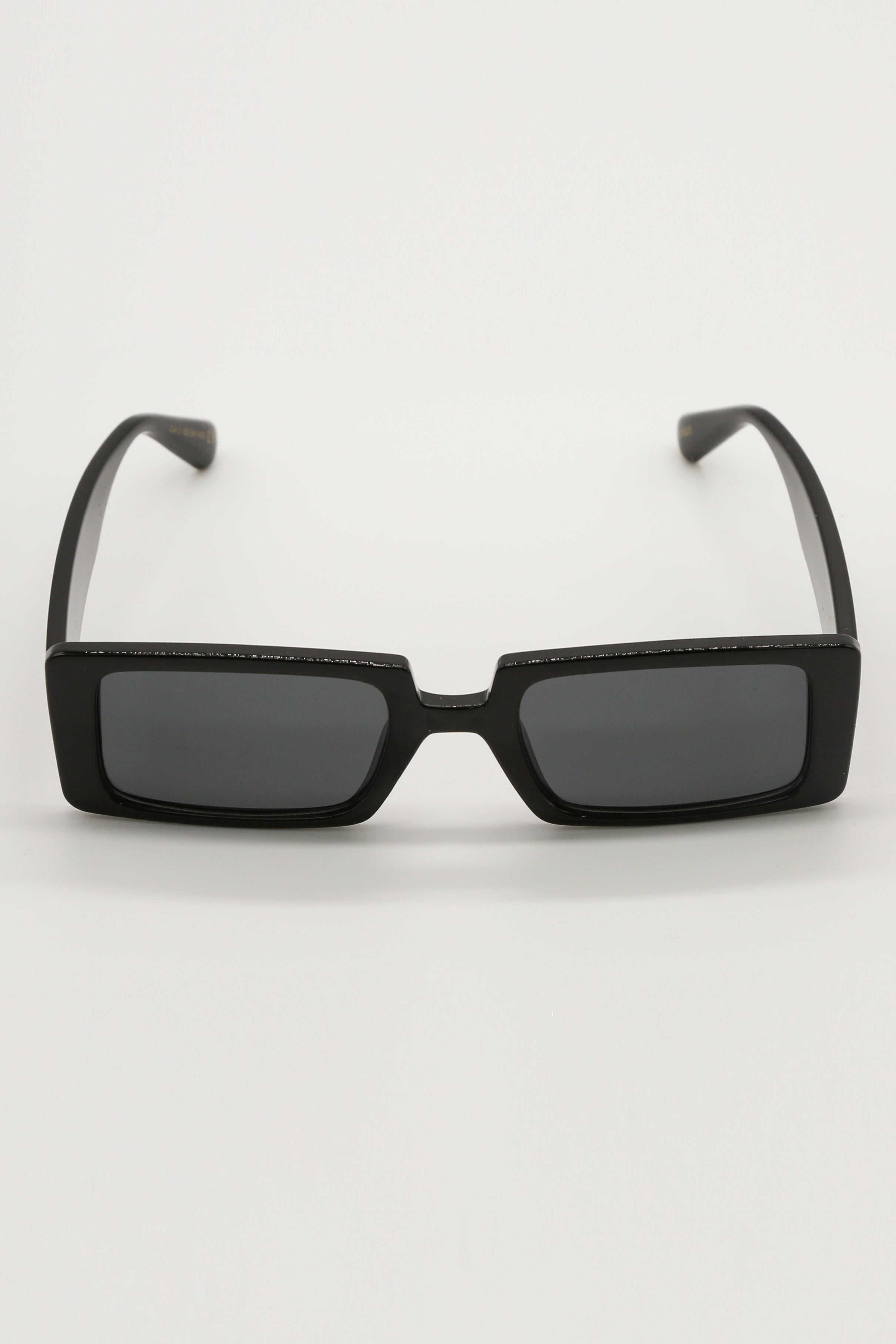Black Slimline Square frame Sunglasses