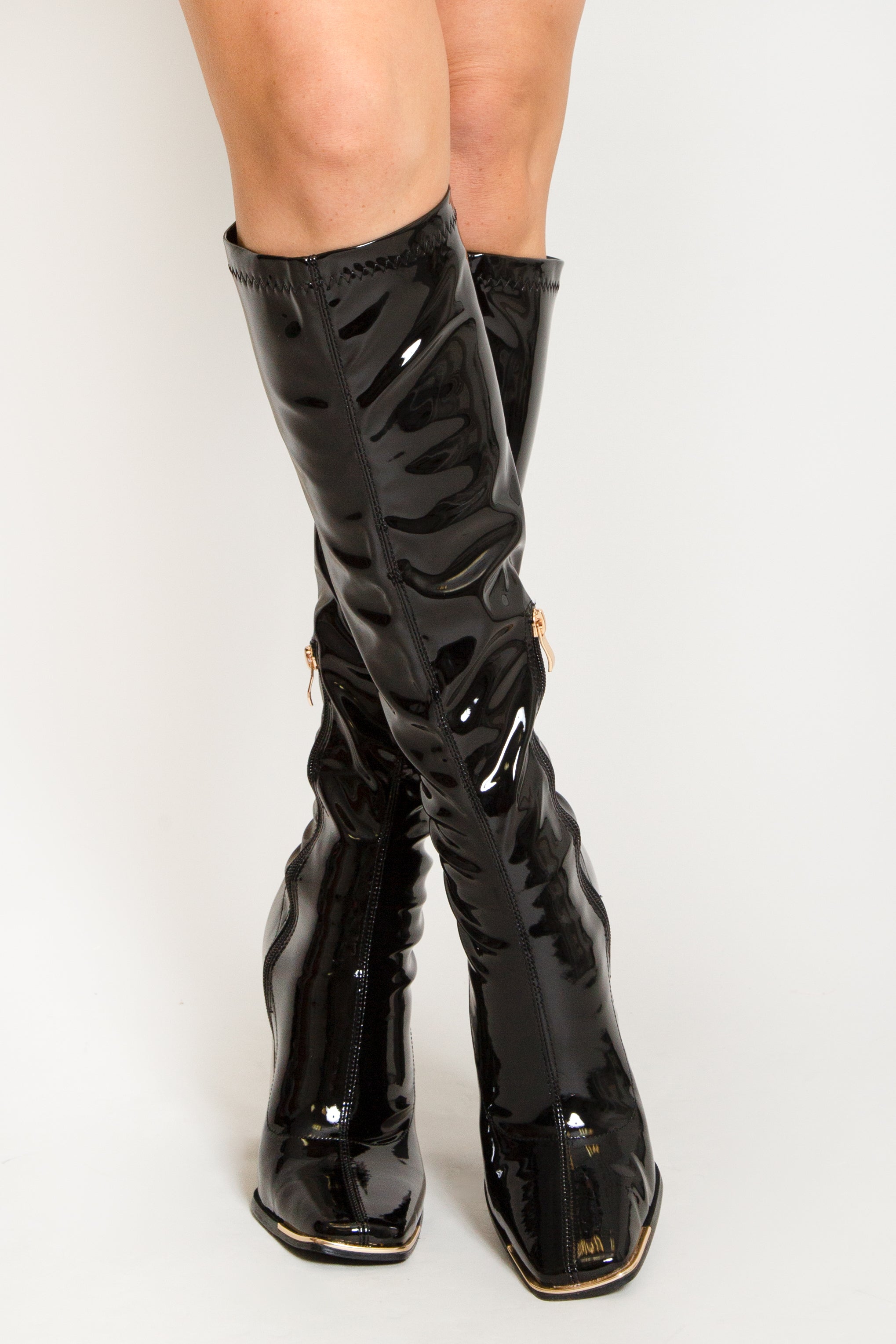 Leilani - Closed Toe Lace Up Over The Knee Dance Boots (Street Sole) –  Adore Dance Shoes