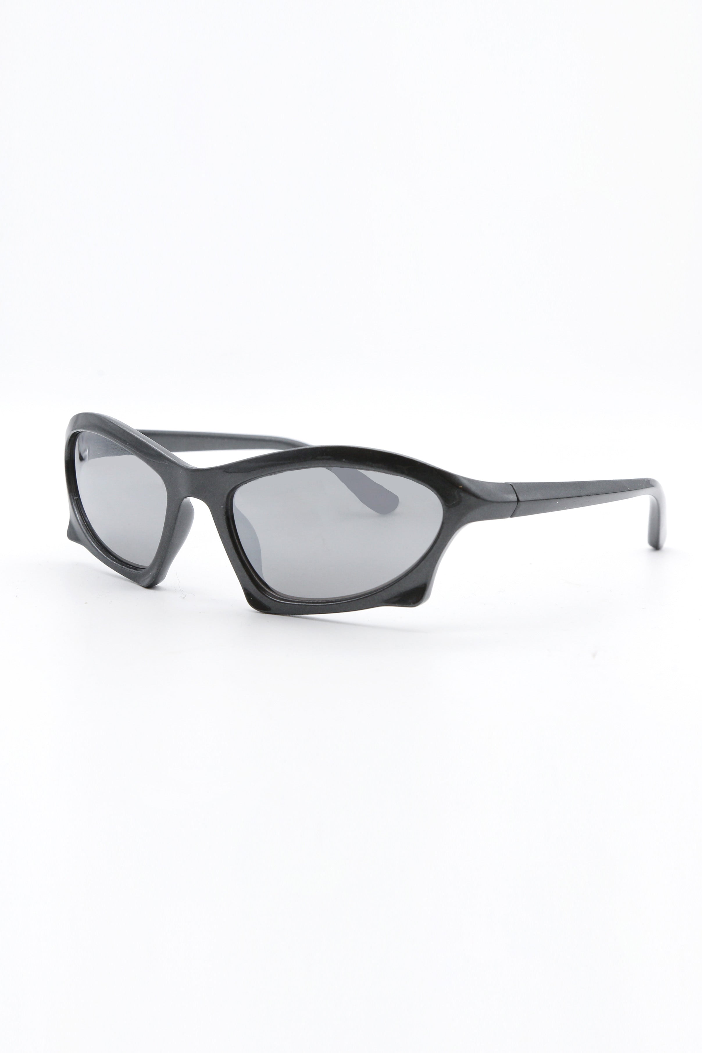 Structured Charcoal Sunglasses