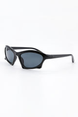 Structured Black Sunglasses