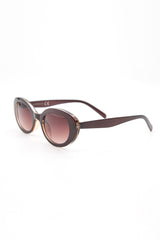 Retro Brown Sunglasses With UV Protection