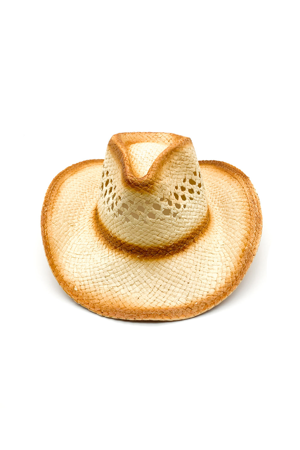 Straw Cowboy Fedora Hat