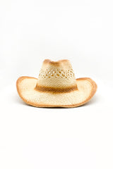 Straw Cowboy Fedora Hat