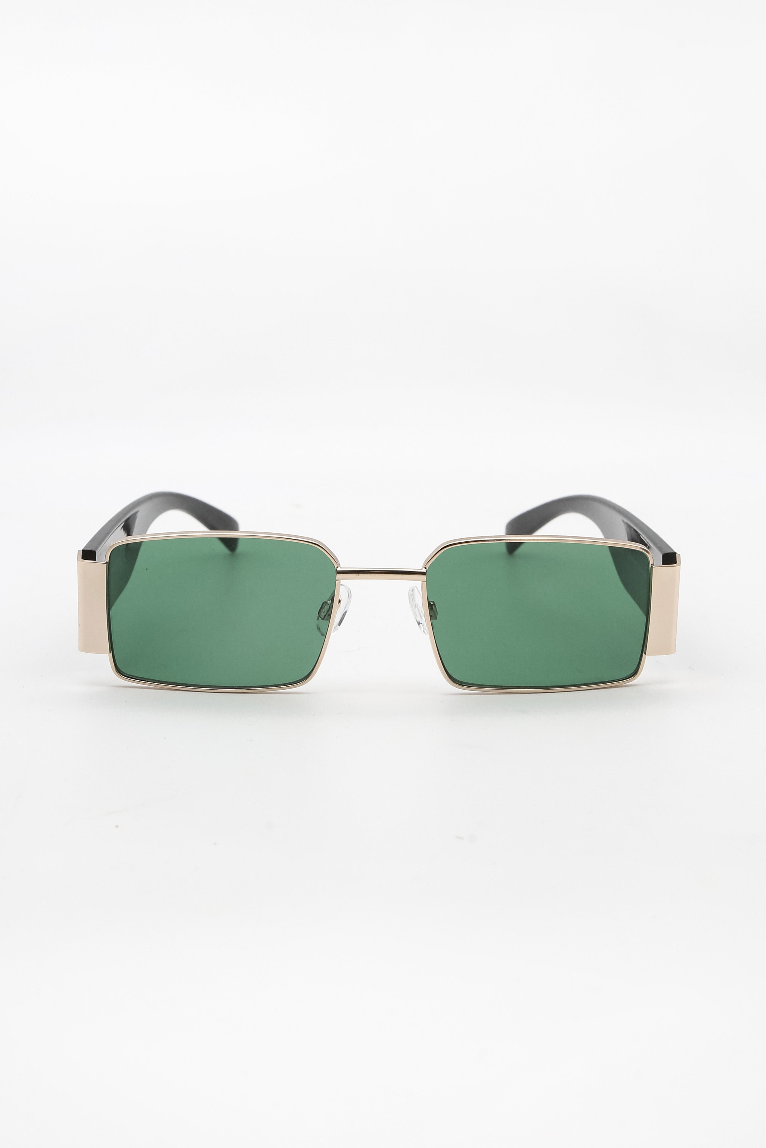 Green Lenses Classic Havana Sunglasses